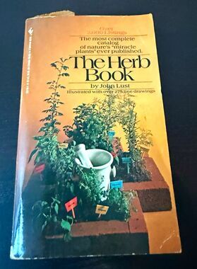 Bantam Books The Herb Book by John B. Lust Paperback 0-553-26770-1